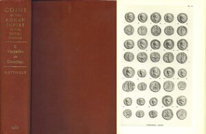 obverse: MATTINGLY Harold & CARSON Robert. Coins of the Roman Empire in the British Museum, completo in 8 tomi per 6 volumi , British Museum Press, 1950/1968, circa 4600 pp., tavv. 505, tela rossa, ottimo stato