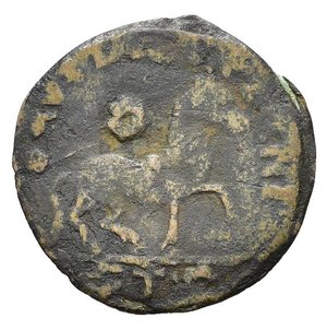 reverse: NAPOLI.  Ferdinando I d’Aragona (1458-1494). Cavallo AE (1.6 g). D/ Busto coronato del re a destra. R/ Cavallo gradiente a destra, in esergo (?) T C (?) MIR 84 (per il tipo). MB/BB 