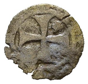 reverse: Oriente Latino. Le Crociate (Crusaders). Cipro (Cyprus). Giacomo I (?) (1382-1398). Denaro Mi (0,27 g). Leone di Cipro rampante - Croce, piccola croce nel secondo quarto. Malloy 113b; Schl. VII 9/b. MB