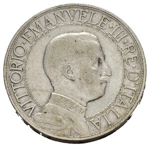 obverse: Regno d Italia. Vittorio Emanuele III (1900-1943). 2 lire 1908 
