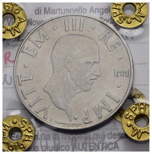 obverse: Regno d Italia. Vittorio Emanuele III (1900-1943). 2 lire 1939 XVIII 