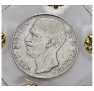 obverse: Regno d Italia. Vittorio Emanuele III (1900-1943). 10 lire 1929 * una rosetta 