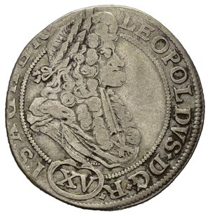 obverse: AUSTRIA. Leopoldo I (1657-1705). 15 Kreuzer 1694. Ag (5,31 g). BB