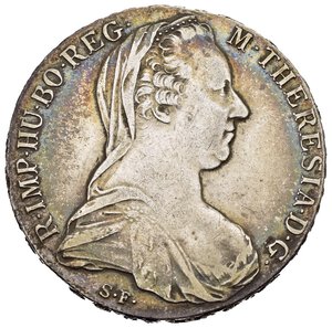 obverse: AUSTRIA. Maria Teresa Tallero Ag 27,98 g - 40,2 mm. BB+