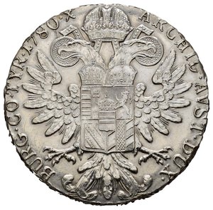 reverse: AUSTRIA. Maria Teresa Tallero Ag 28,04 g. SPL+