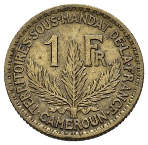 reverse: CAMERUN. 1 Franc 1926. BB+