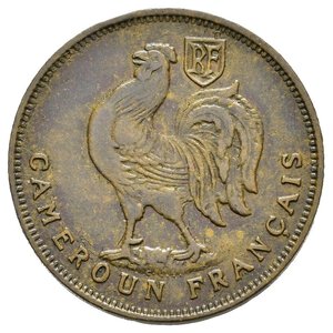 obverse: CAMERUN. 1 Franc 1943. BB+