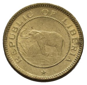obverse: LIBERIA. 1/2 cent 1937. FDC