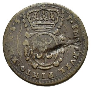 obverse: MALTA. Emmanuel Pinto (1741-1773). Cinquina 1757. Cu (3,58 g). Restelli 190. qBB