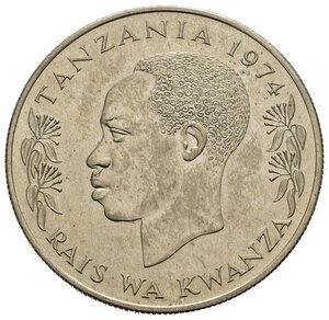 obverse: TANZANIA. 25 Shilingi 1974. Ag .500. FDC