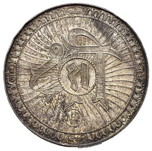 reverse: Medaglie Estere. India. Token / medaglia di area indiana raffigurante Ganesha. Ag (11,70 g -31,5 mm). SPL