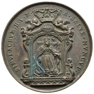 obverse: Medaglie Italiane. Alessandria. Medaglia Madonna della Salve 1843. AE (39,78 g - 43 mm). Opus Cerbara. qSPL