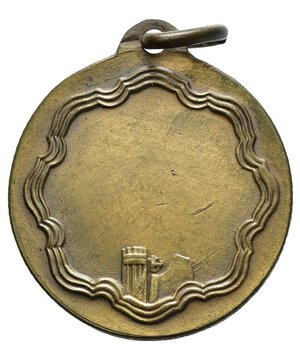 reverse: Medaglie Italiane. Ventennio Fascista (1922-1943). Medaglia Sportiva senza data. Atletica. AE 7,33 g - 25,5 mm. SPL