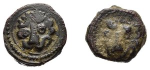 obverse: Zecche Italiane. Messina. Sicilia. Lotto di 2 follari di Guglielmo II.