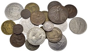 obverse: Regno d Italia. Lotto di 20 monete