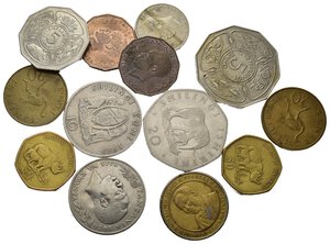 obverse: Monete Mondiali. Africa. TANZANIA. Lotto di 13 monete