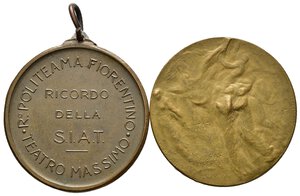 reverse: Medaglie Italiane. Giuseppe Verdi. Lotto di 2 medaglie