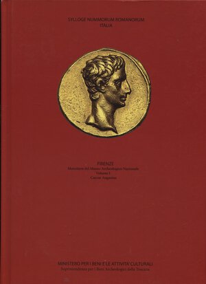 obverse: A.A.V.V. – Sylloge Nummorum Romanorum  Italia. Firenze. vol.I Caesar Augustus. Pontedera, 2012.  pp. 152, tavv. e ill. nel testo a colori. ril ed ottimo stato.