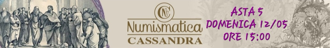 Banner Numismatica Cassandra Asta 5