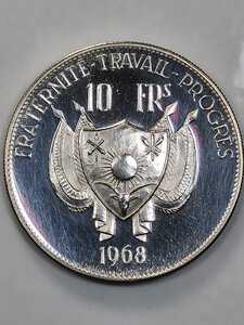 reverse: 10 FRANCHI 1968 NIGER FS
