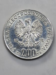 reverse: 100 ZLOTY 1975 POLONIA FS 