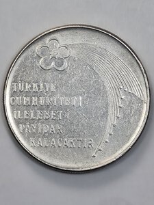 reverse: 100 LIRA 1973 TURCHIA SPL