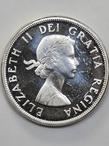 obverse: 1 DOLLARO 1963 CANADA FS (NC)