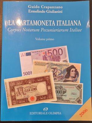 obverse: LA CARTAMONETA ITALIANA EDIZIONE 2006 VOLUME PRIMO