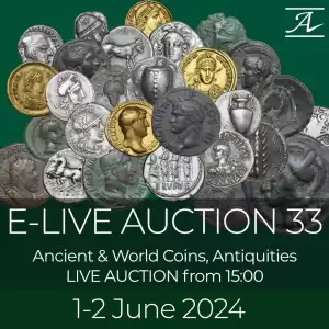 Banner Artemide eLive Auktion 33