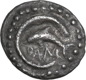 obverse: Messana as Zankle. AR Litra, c. 520-493 BC