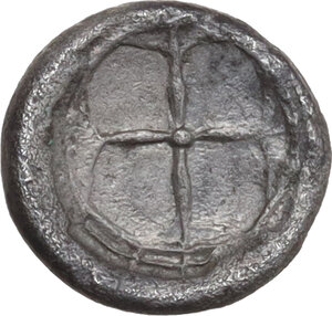 reverse: Syracuse. Hieron I (478-466 BC). AR Obol, c. 470 BC