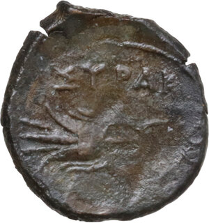 reverse: Syracuse. Agathokles (317-289 BC). AE 14.5 mm, c. 305-295 BC