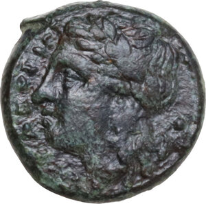 obverse: Syracuse. Timoleon and the Third Democracy (344-317 BC). AE 10 mm