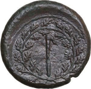 reverse: Syracuse. Fourth democracy (c. 289-287 BC). AE 25 mm