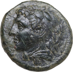 obverse: Syracuse. Pyrrhos (278-276 BC). AE 24 mm