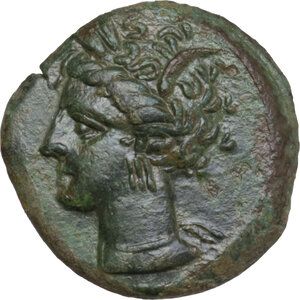 obverse: AE 16.5 mm, late 4th-early 3rd century BC