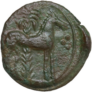 reverse: AE 16.5 mm, late 4th-early 3rd century BC