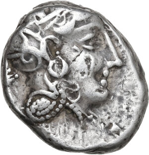 obverse: Attica, Athens. AR Tetradrachm, 400-353 BC