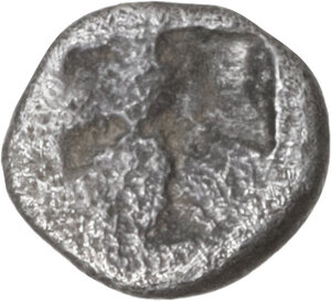 reverse: Aeolis, Kyme. AR Obol, c. 480-450 BC