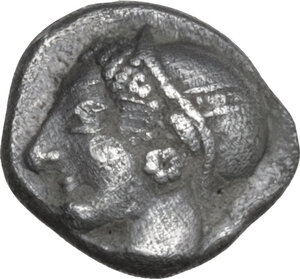 obverse: Ionia, Phokaia. AR Diobol, c. 510-494 BC