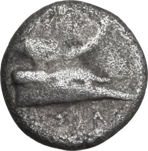reverse: Ionia,Samos. AR Obol, 400-365 BC