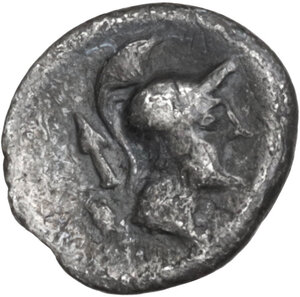 reverse: Pisidia, Selge. AR Obol, 300-190 BC