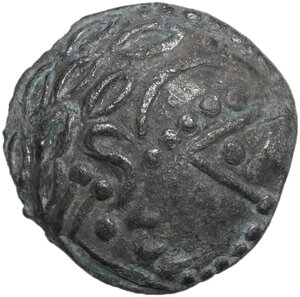 obverse: Celtic, Carpathian Region. The Costobocii(?). BI Tetradrachm. Schnabelpferd type, 2nd century BC