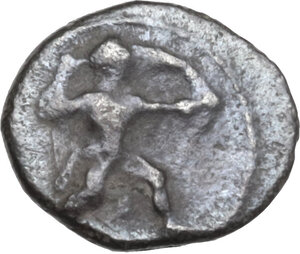 obverse: Cyprus, Kition. AR Obol, Melekiathon c. 392-362 BC