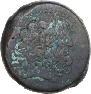 obverse: Egypt, Ptolemaic Kingdom. Ptolemy IV Philopator (221-205 BC). AE 38 mm, Alexandria mint