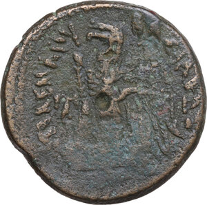 reverse: Egypt, Ptolemaic Kingdom. Ptolemy VI Philometor (180-145 BC). AE 27 mm, Alexandria mint, 163-145 BC