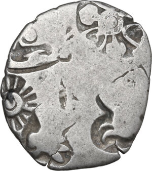 obverse: India. Mauryan Empire (340-181 BC). AR Karshapana, 22.5 x 19 mm