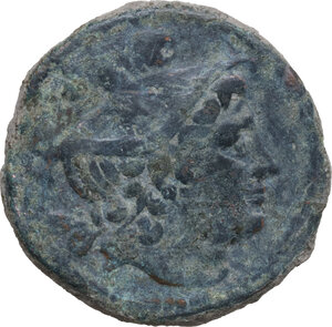 obverse: Anonymous semilibral series. AE Sextans, Campanian mint (Capua/Cales), 217-216 BC