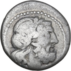 obverse: VB series. AR Victoriatus, uncertain Samnite mint (Beneventum?), 212 BC