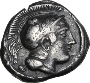obverse: Central and Southern Campania, Hyria or Nola. AR Nomos, c. 400-395 BC